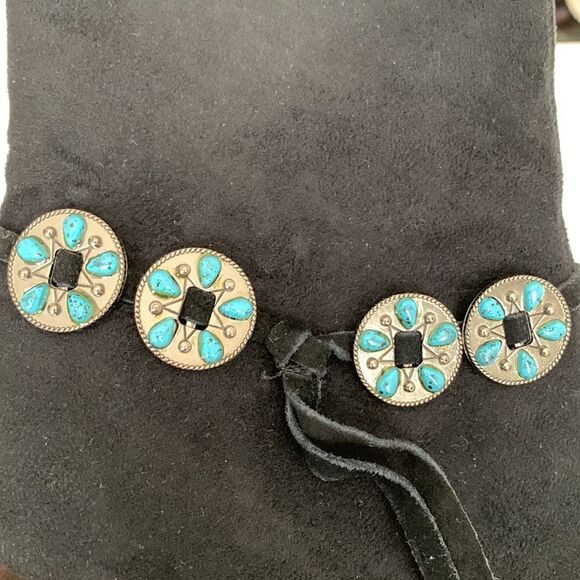 BamBoo Western Details Heeled Boots. Size 7 - Picture 8 of 9